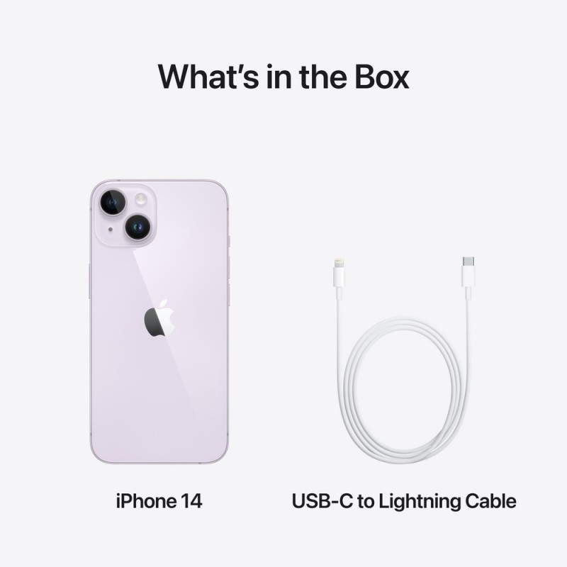 iPhone 14 128GB Purple (iš ekspozicijos) MPV03PX/A kaina tik 849 €