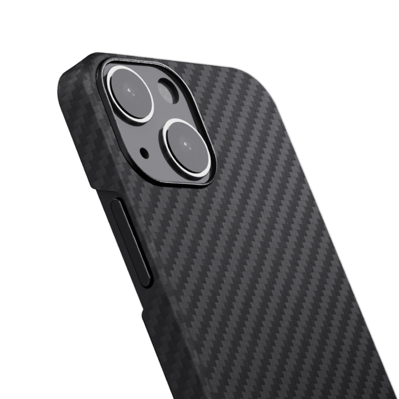 Pitaka iPhone 13 Aramid Grey Twill dėklas KI1301M tik 59 €