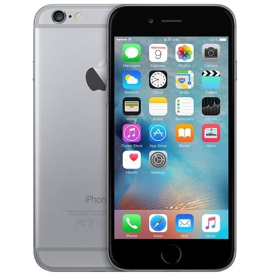 iPhone 6 64GB Space Gray MG4F2 kaina tik 679 €
