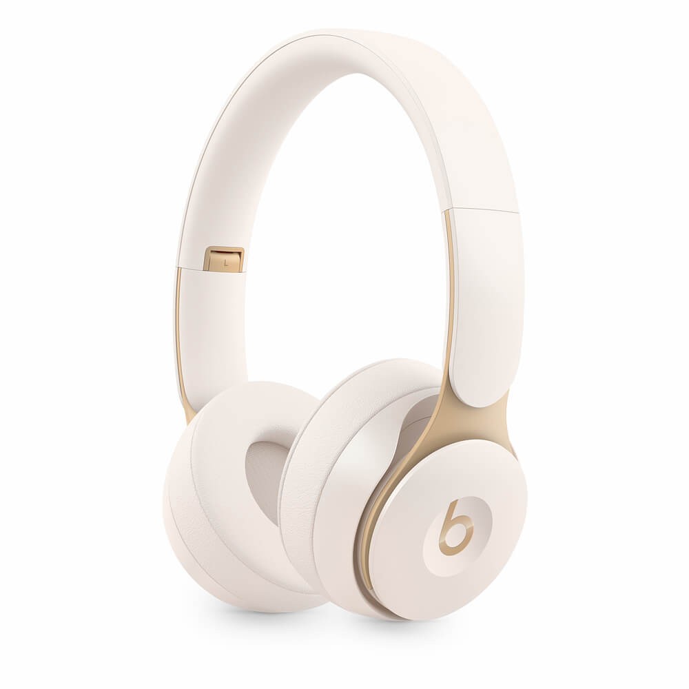 Beats Solo Pro Wireless Noise Cancelling Headphones - Ivory 