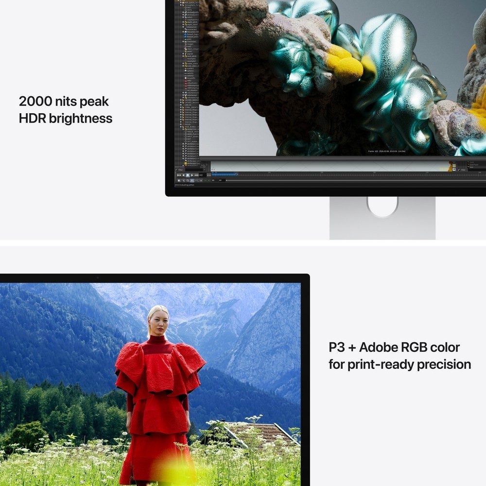 Apple Studio Display XDR 27", Nano Texture Glass, VESA Mount Adapter ...