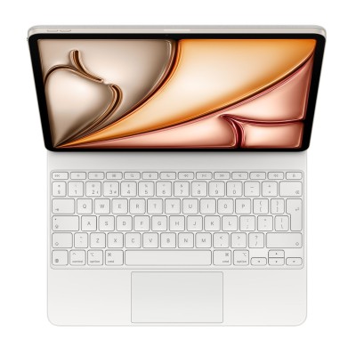 Apple Magic Keyboard iPad Air 13" M2/M3/M4 dėklas-klaviatūra su Trackpad - White