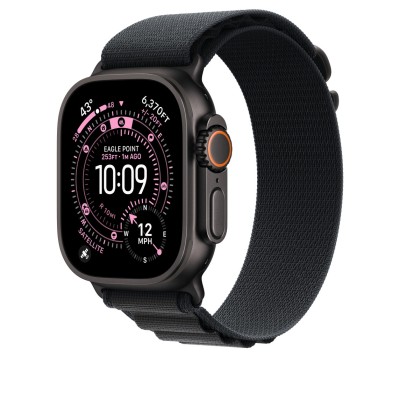 49mm Black Alpine Loop - Small - Black Titanium Finish