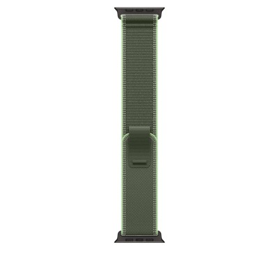 49mm Green/Neon Trail Loop - S/M - Black Titanium Finish