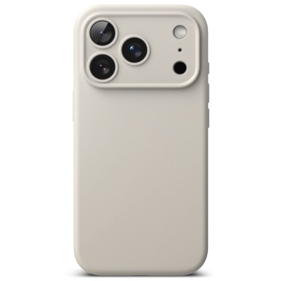 Ringke Silicone MagSafe iPhone 18 Pro case - Stone