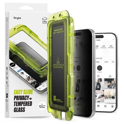 Ekrano apsauga iPhone 17 Pro (2x pack) - Privacy
