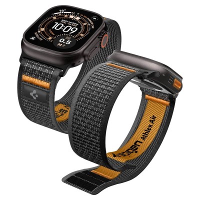 44/45/46/49mm Spigen Athlex Air 2 band - Black / Orange