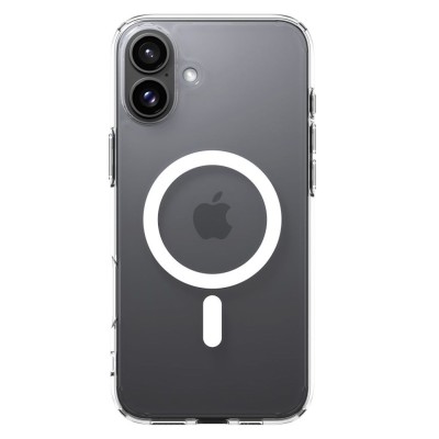 Spigen iPhone 16 case with MagSafe - Clear White