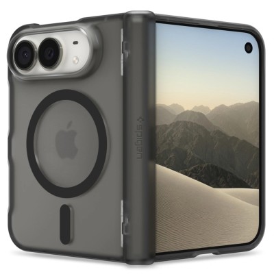 Spigen Ultra Hybrid Pro MagSafe iPhone Duo case - Frost Black