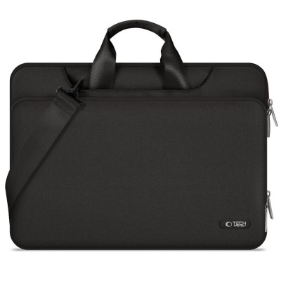 Tech-Protect Pocket Bag dėklas MacBook 13" / 14" - juodas
