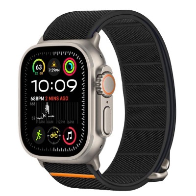 44/45/46/49mm Tech-Protect NYLON Slip band - Black
