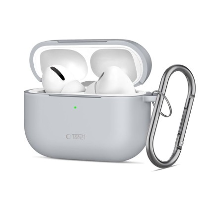 Tech-Protect Silicone Hook Apple Airpods Pro 3 - Crayon Grey