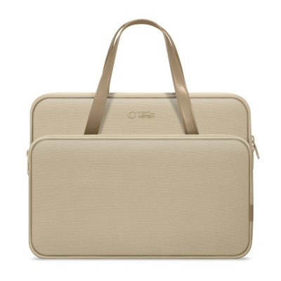 Tech-Protect Carrying neopreno dėklas MacBook 15" / 16" - Desert Beige