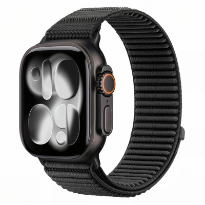 44/45/46/49mm Tech-Protect NYLONLOOP band - Black