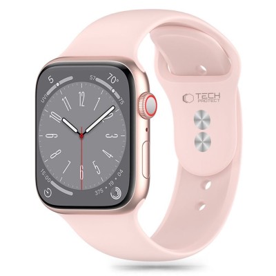 40/41/42mm Tech-Protect Silicone band - Light Pink