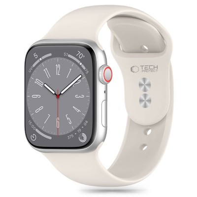 40/41/42mm Tech-Protect Silicone band - Starlight
