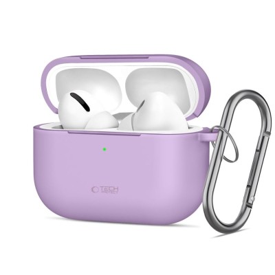 Tech-Protect Silicone Hook Apple Airpods Pro 3 - Lavender