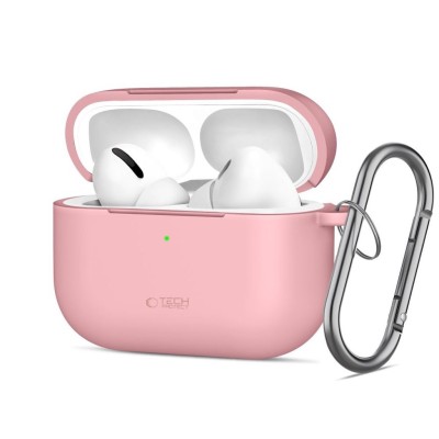 Tech-Protect Silicone Hook Apple Airpods Pro 3 - Dusty Pink