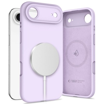 Tech-Protect Silicone MagSafe iPhone 17 Air case - Mauve