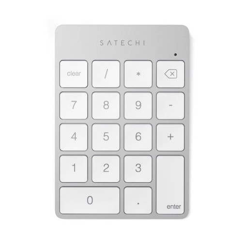 Satechi įkraunama Bluetooth skaičių klaviatūra - Silver