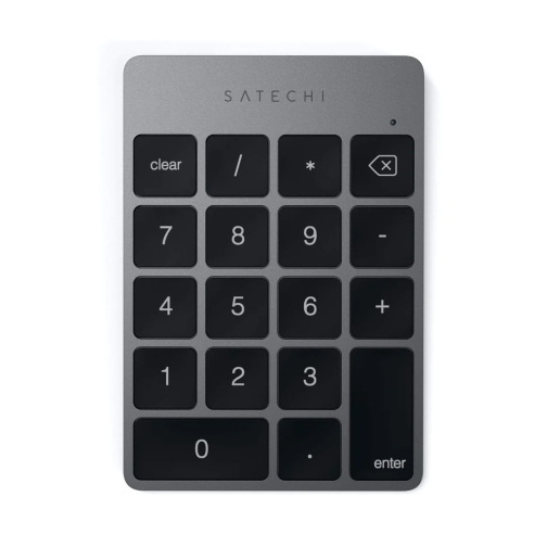 Satechi įkraunama Bluetooth skaičių klaviatūra - Space Gray