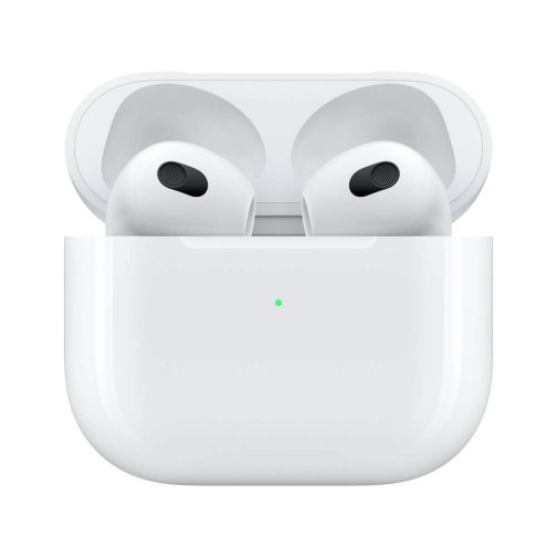 Apple AirPods bevielės ausinės su bevieliu įkrovimo dėklu (3 karta)