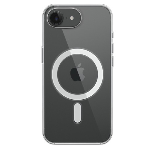 iPhone 16e/17e Silicone Case with MagSafe - Clear
