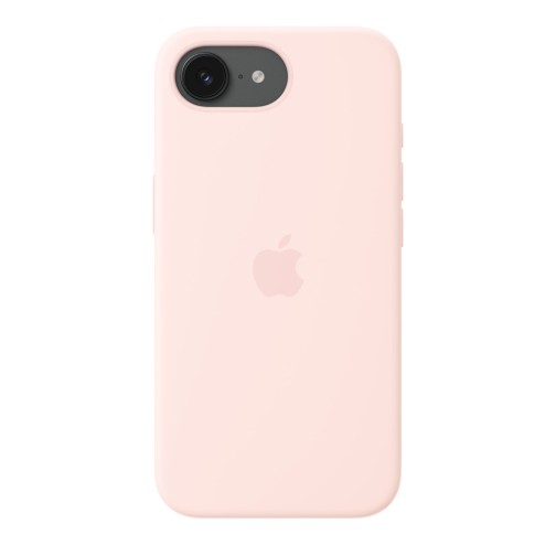 iPhone 16e/17e Silicone Case with MagSafe - Soft Pink