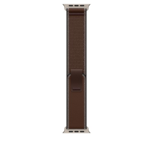 49mm Dark Umber Trail Loop - M/L - Natural Titanium Finish