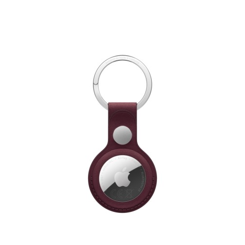 Apple AirTag FineWoven raktų pakabukas - Burgundy