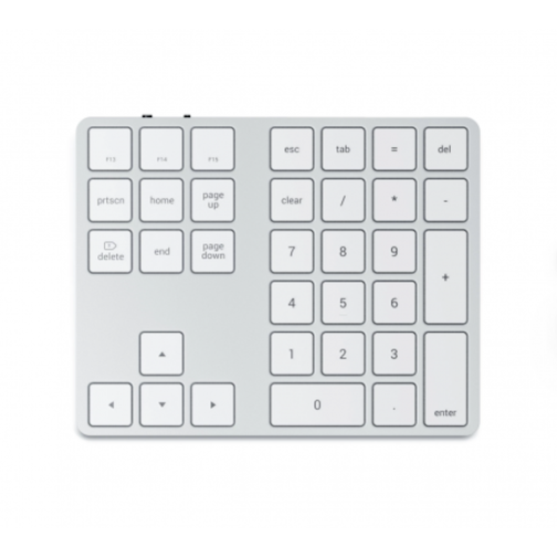 Satechi įkraunama Bluetooth skaičių klaviatūra Extended - Silver