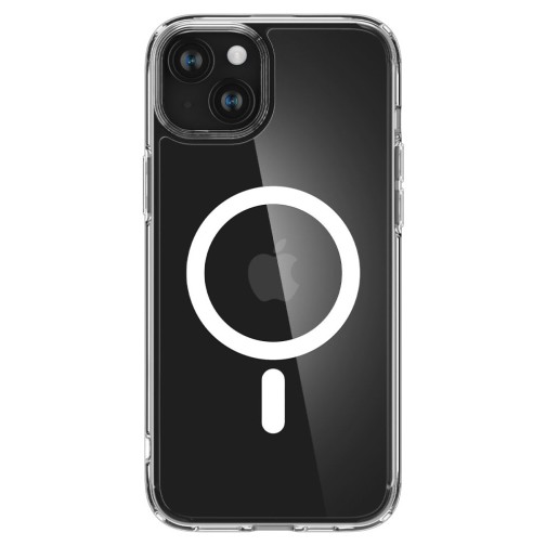 Spigen iPhone 15 case with MagSafe - Clear White