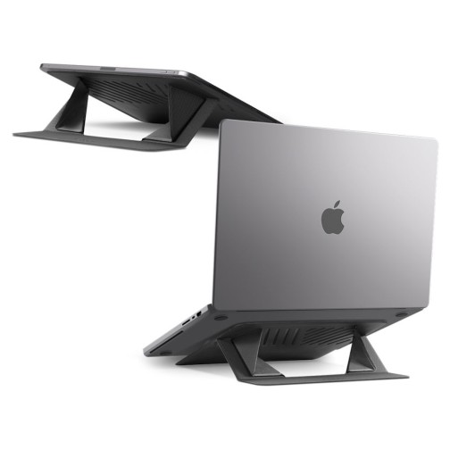 Spigen Slimfold LD201-S6 kompiuterio stovas - Space Grey
