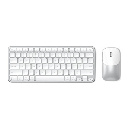 Satechi Slim CEX1 belaidė klaviatūra + belaidė pelė - Silver
