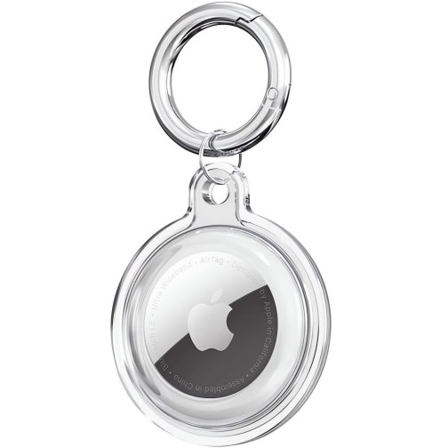 Tech-Protect Apple AirTag dėklas - Clear (4x Pack)