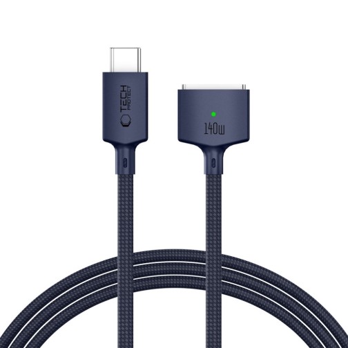Tech-Protect USB-C to MagSafe 3 2 metrų kabelis - Midnight