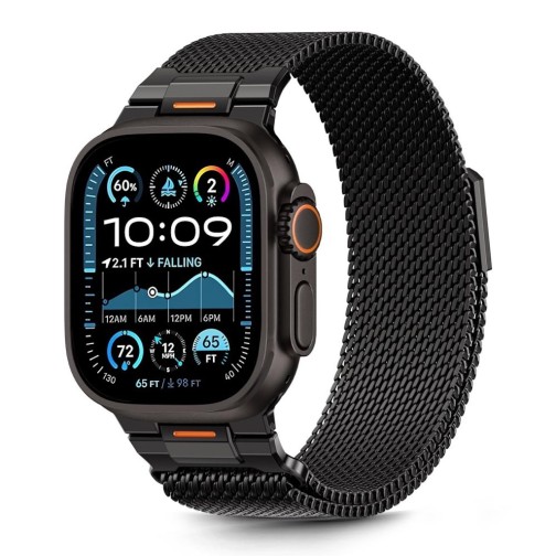 44/45/46/49mm Tech-Protect Milano Vanguard Band - Black