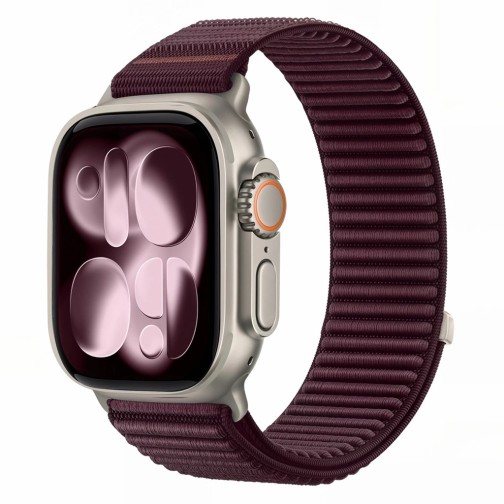 40/41/42mm Tech-Protect NYLONLOOP band - Deep Burgundy
