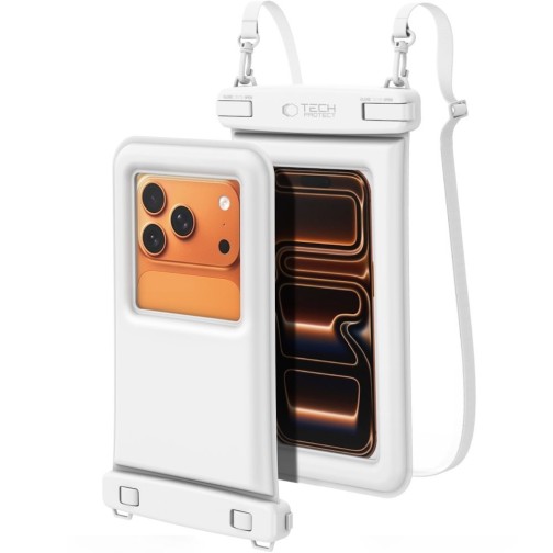 Tech-Protect Universal Waterproof Float case - White