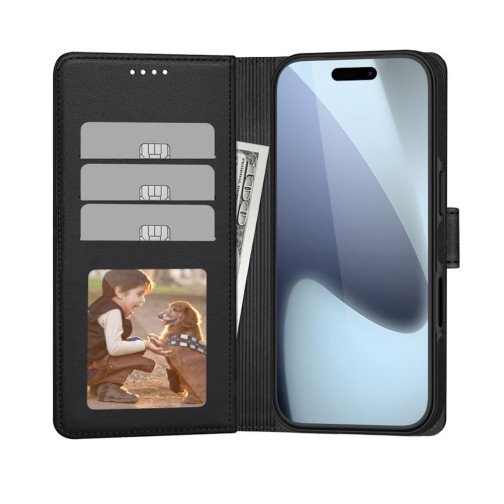 Tech-Protect iPhone 17 Pro Wallet case with MagSafe - Matte Black