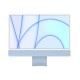 iMac 24" 4.5K Retina, M1 8C CPU, 8GB, 256GB SSD, 7C GPU, Mac OS, Blue
