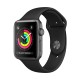 Watch Series 3 38mm GPS Space Gray Aluminum Case with Black Sport Band