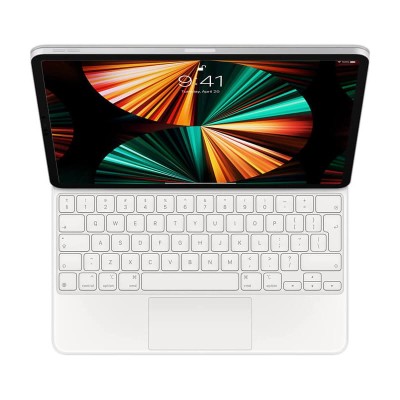 Apple Magic Keyboard iPad Pro 12.9" / iPad Air 13" dėklas-klaviatūra su Trackpad - White 