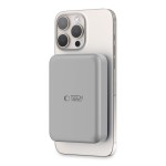 Tech-Protect MagSafe 10000maH Power Bank with Wireless Charging - Titanium