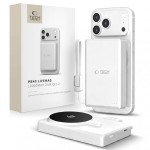 Tech-Protect LIFEMAG MagSafe 10000maH 25W QI2.2 Power Bank with Wireless Charging – Silver