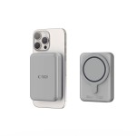 Tech-Protect MagSafe 10000maH Power Bank with Wireless Charging - Titanium