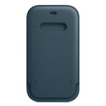 Apple iPhone 12 Pro Max Leather Sleeve with MagSafe - Baltic Blue