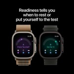Apple Watch Ultra 4 GPS + Cellular 49mm Natural Titanium Case with Desert Alpine Loop - S