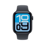 Apple Watch SE 3 GPS 44mm Midnight Aluminium Case with Midnight Sport Band - M/L (išpakuotas)