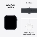 Apple Watch SE 3 GPS 44mm Midnight Aluminium Case with Midnight Sport Band - M/L (išpakuotas)